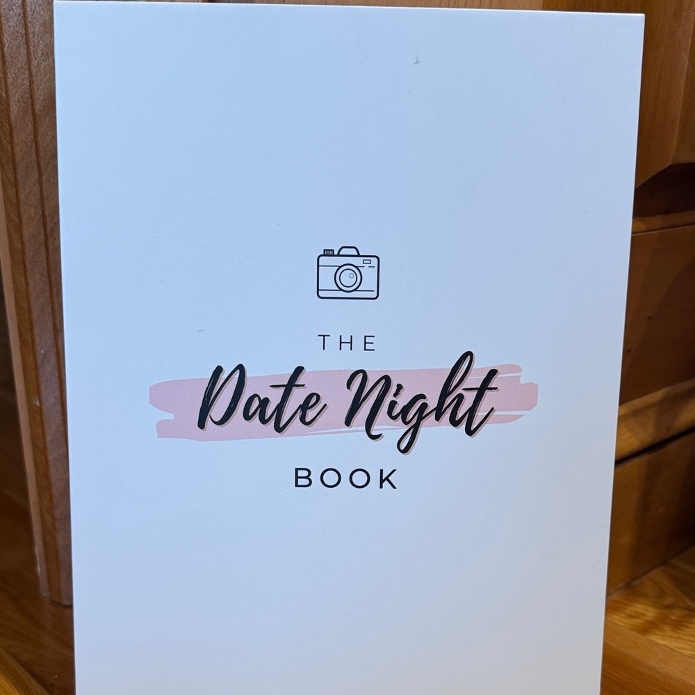Date Night Book with Camera Icon